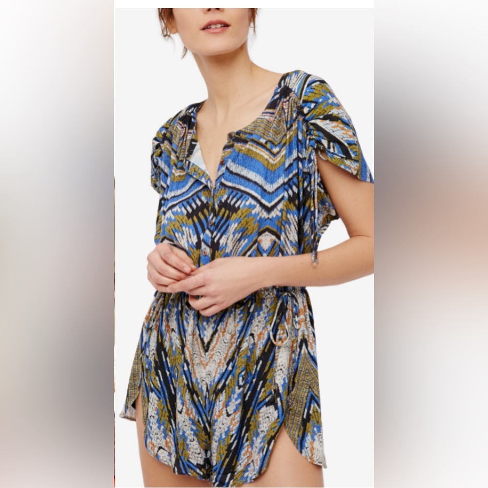 Free People Dream All Night romper - Picture 5 of 5